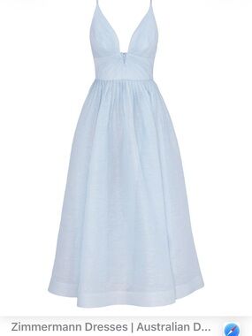 zimmermann everley lace trim slip dress Zimmermann Everley Lace Trim Slip Dress